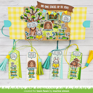 Lawn Fawn - LITTLE WOODLAND LIBRARY FRIENDS - Stamps Set