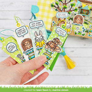 Lawn Fawn - LITTLE WOODLAND LIBRARY FRIENDS - Stamps Set