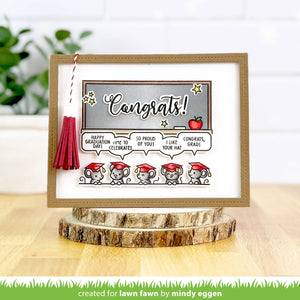 Lawn Fawn - SIMPLY CELEBRATE GRADUATION - Stamps Set
