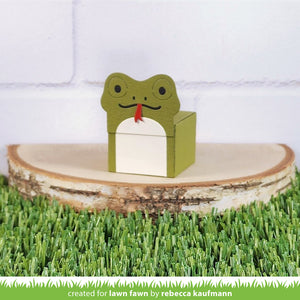 Lawn Fawn - TINY GIFT BOX LIZARD and SNAKE Add-On Die set