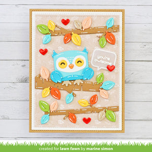 Lawn Fawn - TINY GIFT OWL and PENGUIN Add-On Die set