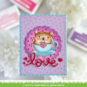 Lawn Fawn - TINY GIFT PANDA and BEAR Add-On Die set