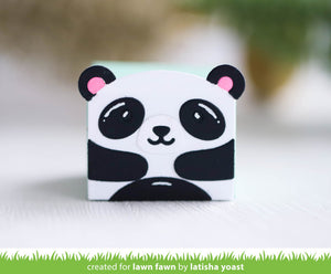 Lawn Fawn - TINY GIFT PANDA and BEAR Add-On Die set