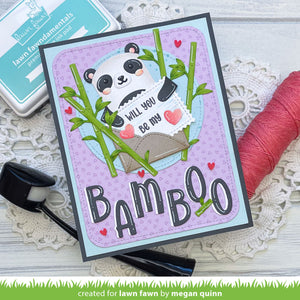 Lawn Fawn - TINY GIFT PANDA and BEAR Add-On Die set