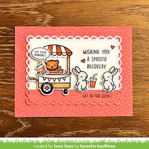 Lawn Fawn - Treat Cart Add-On: SMOOTHIES 'n JUICE - Stamps set