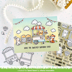 Lawn Fawn - TREAT CART- Stamps Set