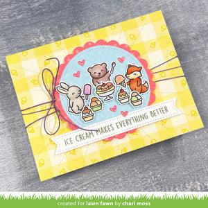 Lawn Fawn - STITCHED SENTIMENT BANNERS - Dies set