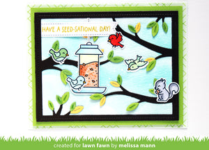 Lawn Fawn - TREE BRANCHES Backdrop: Landscape - Dies Set