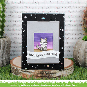 Lawn Fawn - STARRY SKY Background - Hot Foil Plate
