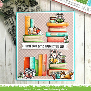 Lawn Fawn - LITTLE WOODLAND LIBRARY - Stamps set