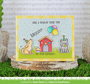 Lawn Fawn - ALL THE PARTY HATS - Stamps set