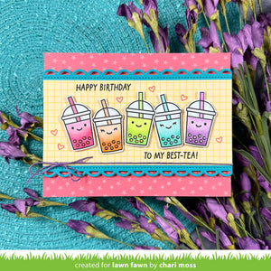 Lawn Fawn - YEAR FIFTEEN (Boba Tea) - Stamps Set