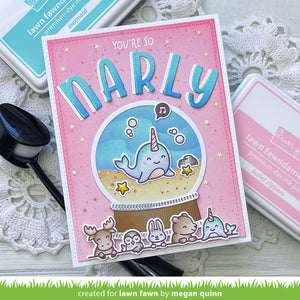 Lawn Fawn - YOU'RE SO NARLY - Stamps Set