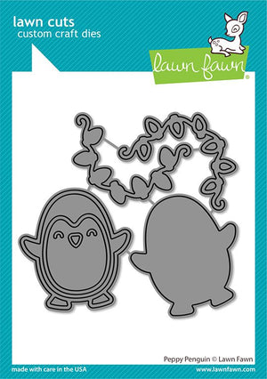 Lawn Fawn - PEPPY PENGUIN - Dies set