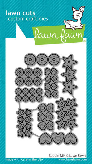 Lawn Fawn - SEQUIN MIX - Dies set