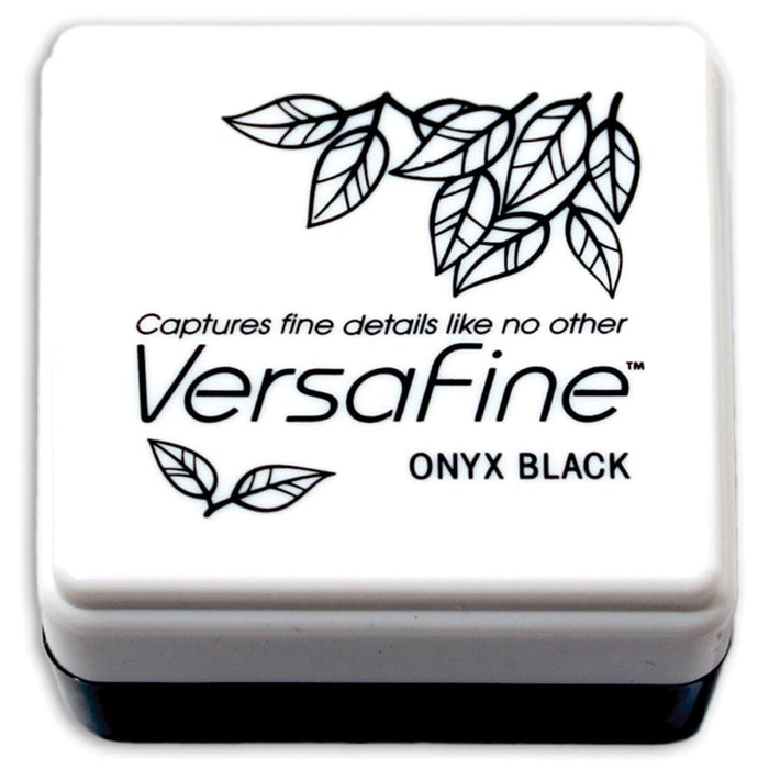 VersaFine Stamp Pad - ONYX BLACK 1" CUBE Stamp Pad