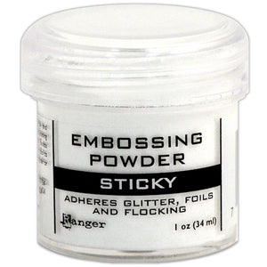 Ranger - Sticky Embossing Powder 1oz - Hallmark Scrapbook