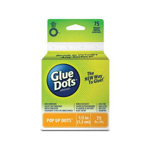 Multipack of 12 - Glue Dots .375 Dot Disposable Dispenser