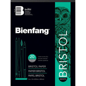 Bienfang - Bristol Paper - 20 Sheets 9x12 - Hallmark Scrapbook