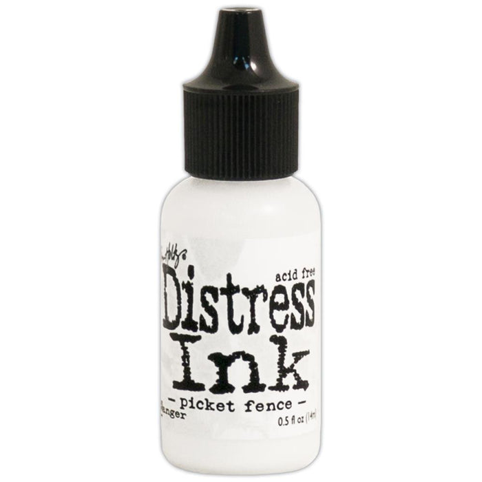 Tim Holtz Ranger Distress Pigment Refill - PICKET FENCE white ink