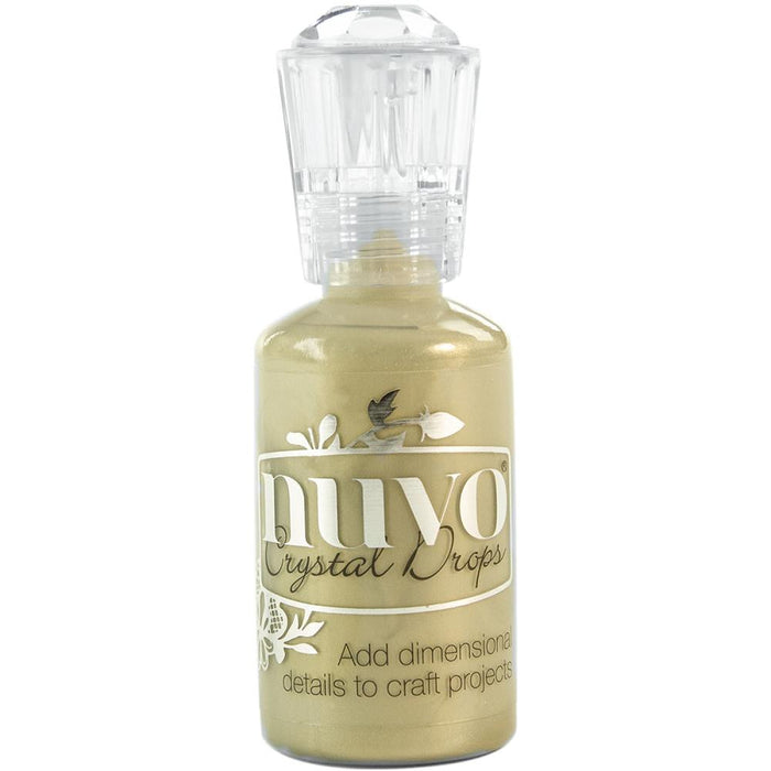 Nuvo Crystal Drops - PALE GOLD - By Tonic Studio