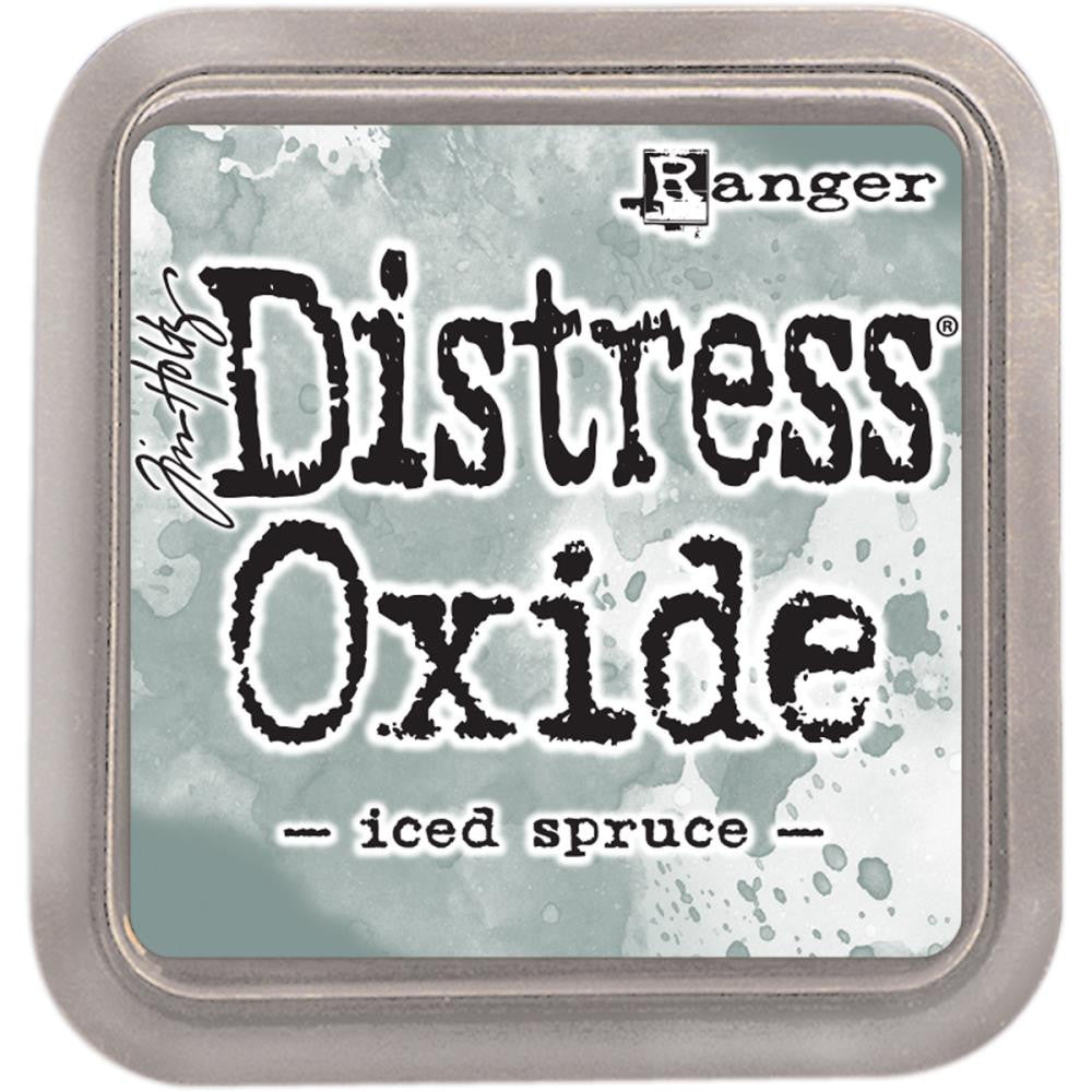 Tim Holtz Ranger - Distress Oxide Ink Pad - ICED SPRUCE – Hallmark