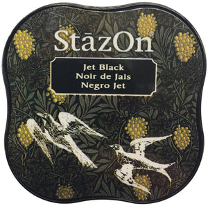 StazOn - MINI Ink Pad - JET BLACK