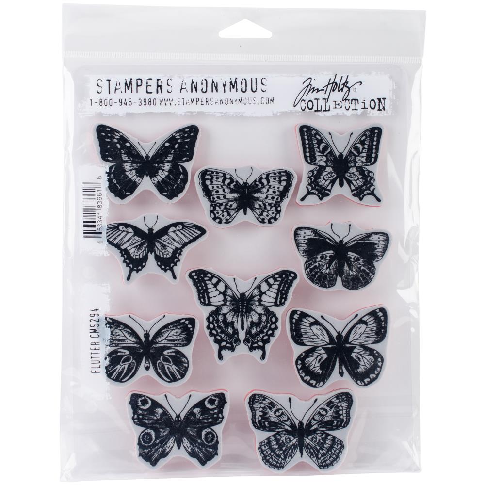 Tim Holtz Stampers Anonymous Cling Mount Rubber Stamp Set - PERSPECTIV –  Hallmark Scrapbook