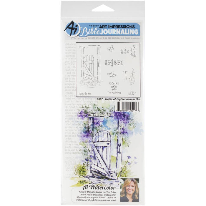 Art Impressions - GATES OF RIGHTEOUSNESS - Stamp Set - 20% OFF!