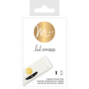  American Crafts, Heidi Swapp, Minc Wheel Foiling Machine  Laminator Applicator & Starter Kit, 6 inch, White, Includes Transfer  Folder, Gold Foil Sheet and 3 Tags, For Making Cards, Invitations and More 