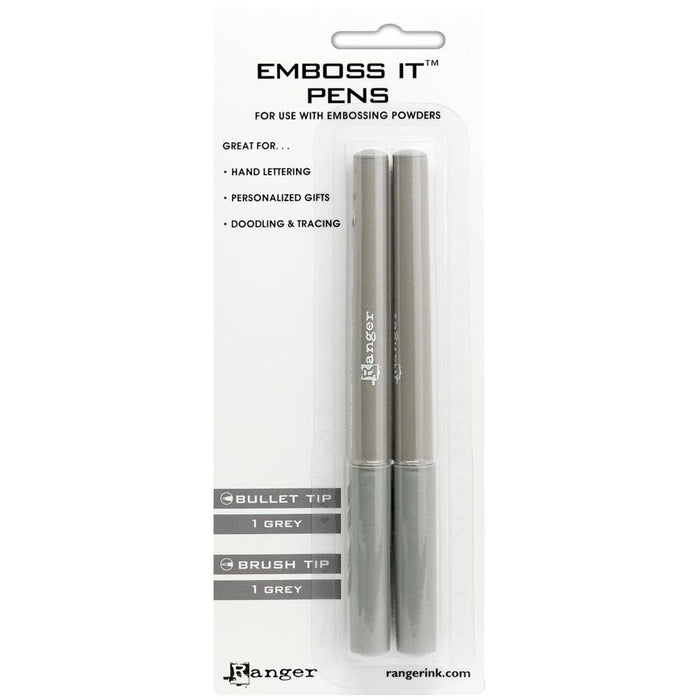 Ranger - EMBOSS IT Pens - Brush and Bullet Tips