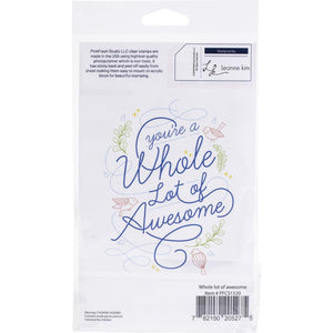 PinkFresh Studio - WHOLE LOT OF AWESOME - Stamp set - 20% OFF!