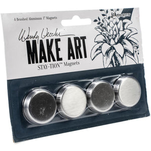Ranger - Make Art STAY-TION MAGNETS 1" (4-pack) by Wendy Vecchi
