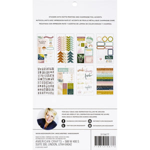 Heidi Swapp - STICKER BOOK - Care Free Collection (262 pc) - 75% OFF!