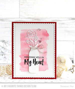 My Favorite Things - DEEPEST SYMPATHY - Clear Stamp - Hallmark Scrapbook - 2