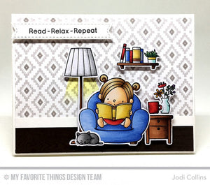 My Favorite Things - OUR STORY - Clear Stamps by Birdie Brown - Hallmark Scrapbook - 6