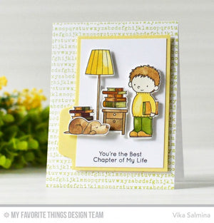 My Favorite Things - OUR STORY - Clear Stamps by Birdie Brown - Hallmark Scrapbook - 2