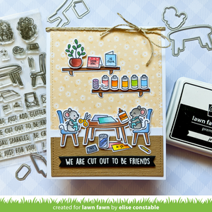 Lawn Fawn - JUST ADD GLITTER - Stamps set
