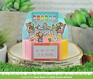 Lawn Fawn - JUST ADD GLITTER - Stamps set