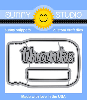 Sunny Studio - VINTAGE JAR - Die - Hallmark Scrapbook - 1