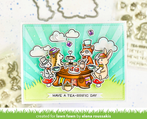 Lawn Fawn - TEA-RRIFIC DAY - Stamps set