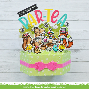 Lawn Fawn - TEA-RRIFIC DAY Add-On - Stamps set