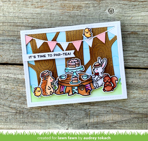 Lawn Fawn - TEA-RRIFIC DAY Add-On - Stamps set