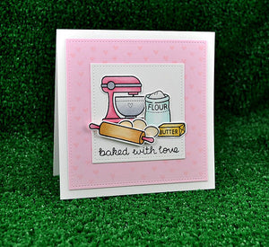 Lawn Fawn - BAKED WITH LOVE - Lawn Cuts DIES 16pc - Hallmark Scrapbook - 2