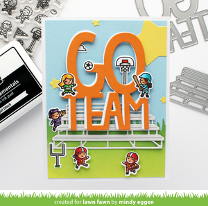 Lawn Fawn - TINY SPORTS FRIENDS - Stamps set