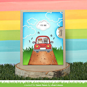 Lawn Fawn - Reveal Wheel Template PUFFY CLOUD Add-On