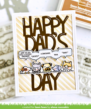 Lawn Fawn - DAD JOKES - Stamps set - 20% OFF!