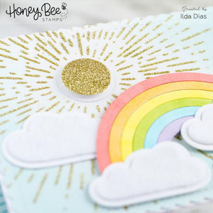 Honey Bee Stamps - RADIANT Background - Stencil