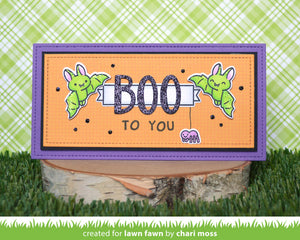 Lawn Fawn - FANGTASTIC FRIENDS ADD-ON - Stamps Set