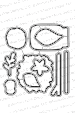 Newton's Nook Designs - LOVELY BLOOMS Die Set
